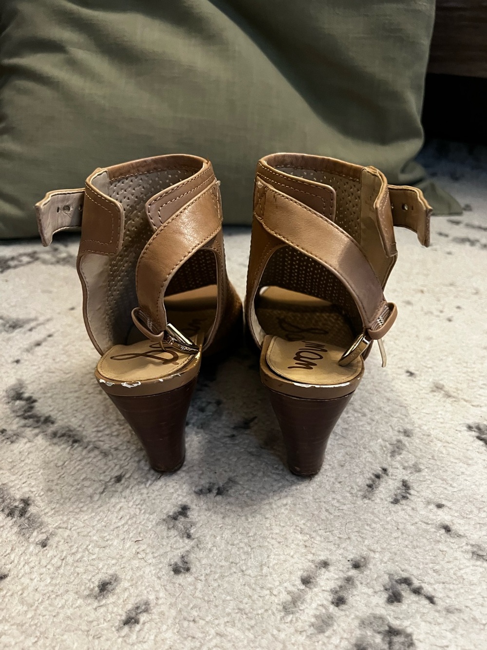 Sam Edelman Open Toed Booties - Picture 3 of 5